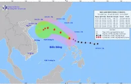 Bão Toraji giật cấp 12, tối đến đêm nay sẽ vào Biển Đông