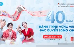 40 năm phát triển bền vững, Mitsubishi Cleansui đồng hành cùng cuộc sống khỏe