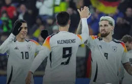 Kết quả loạt trận UEFA Nations League rạng sáng 17/11 | ĐT Đức đè bẹp Bosnia & Herzegovina