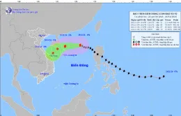 Bão số 9 giật cấp 14, cách quần đảo Hoàng Sa khoảng 480 km