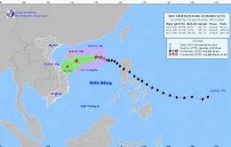 Bão số 9 giảm tốc, sẽ suy yếu dần thành áp thấp nhiệt đới