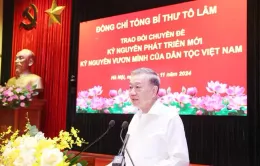 Tổng Bí thư Tô Lâm: Thời điểm bắt đầu kỷ nguyên mới là Đại hội XIV của Đảng