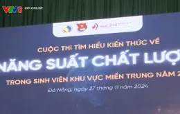 Cuộc thi "Tìm hiểu kiến thức về Năng suất chất lượng trong sinh viên"