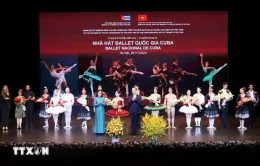 Tổng Bí thư Tô Lâm dự chương trình biểu diễn của Đoàn Nhà hát Ballet Quốc gia Cuba