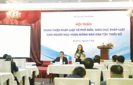 Hoàn thiện pháp luật về phổ biến, giáo dục pháp luật cho người học vùng đồng bào thiểu số