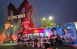 Các hoạt động cổ vũ concert 'Anh trai vượt ngàn chông gai' sôi động tại Hà Nội