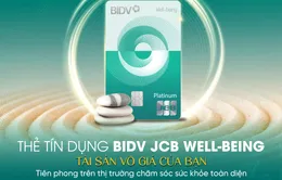 Chủ động chăm lo cho sức khoẻ với thẻ tín dụng quốc tế BIDV JCB Well-being