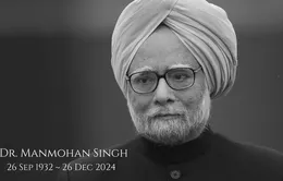 Điện chia buồn nguyên Thủ tướng Ấn Độ Manmohan Singh qua đời