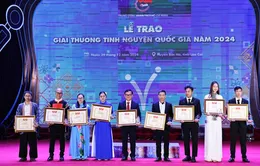 Dấu ấn Giải thưởng Tình nguyện Quốc gia năm 2024