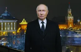 Tổng thống Vladimir Putin thể hiện niềm tin nước Nga sẽ đi lên trong thông điệp Năm mới