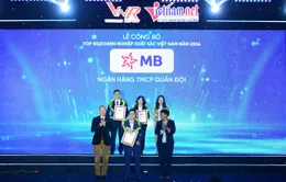 MB lọt Top 13 doanh nghiệp xuất sắc 2024, nỗ lực góp phần xây dựng nền kinh tế vững mạnh