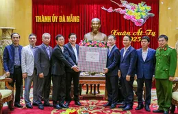 Trưởng ban Nội chính Trung ương Phan Đình Trạc thăm, chúc Tết tại Đà Nẵng