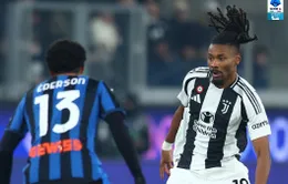 Juventus chia điểm trên sân của Atalanta