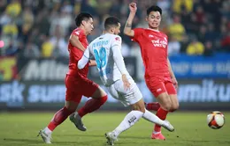 Lịch thi đấu và trực tiếp vòng 10 V.League trên VTV: Tâm điểm TX Nam Định - Thể Công Viettel