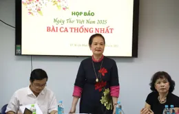 Ngày Thơ Việt Nam tại TP Hồ Chí Minh năm 2025 mang chủ đề "Bài ca thống nhất"