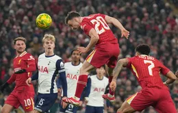 Liverpool đè bẹp Tottenham, giành vé vào chung kết Cup Liên đoàn