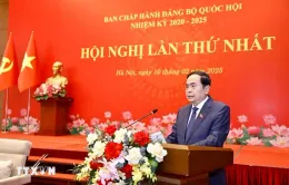 Chủ tịch Quốc hội Trần Thanh Mẫn chủ trì Hội nghị lần thứ nhất Ban Chấp hành Đảng bộ Quốc hội