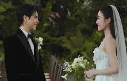 Vũ Cát Tường bật khóc nói lời yêu thương bạn đời trong đám cưới