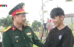 Những thanh niên tình nguyện nhập ngũ