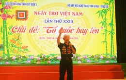 Ngày Thơ Việt Nam tại Bà Rịa - Vũng Tàu: "Tổ quốc bay lên"