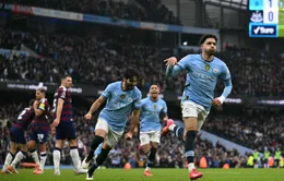 Vòng 25 Ngoại hạng Anh: Man City gây bất ngờ, Arsenal vượt khó