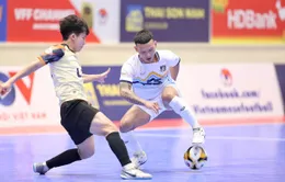 Lượt 1 giải futsal VĐQG 2025 (ngày 17/2): Thái Sơn Nam TP.HCM ngược dòng ngoạn mục