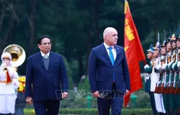 Thủ tướng Phạm Minh Chính chủ trì Lễ đón Thủ tướng New Zealand thăm chính thức Việt Nam