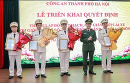 Công an TP Hà Nội thành lập Đội Sát hạch, cấp Giấy phép lái xe cơ giới đường bộ