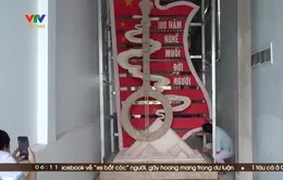 Độc đáo tác phẩm điêu khắc cây đờn kìm làm bằng muối