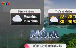 Đợt nồm ẩm sẽ kéo dài trong vài ngày tới