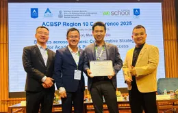 Giảng viên Việt Nam giành giải cao nhất tại Hội nghị ACBSP khu vực 10 năm 2025