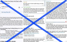 Cảnh giác trước thông tin "ACV tuyển dụng", "góp vốn"