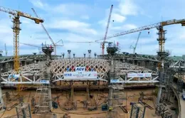 Hơn 10.000 người làm việc xuyên lễ tại sân bay Long Thành