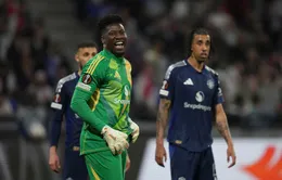Europa League: Onana mắc sai lầm, Man Utd đánh rơi chiến thắng trước Lyon