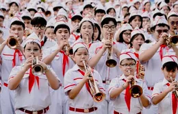 Hơn 10.000 thiếu nhi tham gia đồng diễn trống kèn “Đất nước trọn niềm vui”
