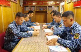 Chiến sĩ Hải quân nuôi dưỡng thói quen đọc sách
