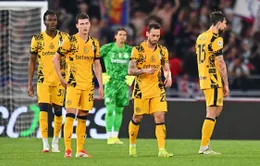 Inter Milan đứt mạch trận bất bại