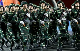 Quân đội Lào, Campuchia tham gia hợp luyện cùng Việt Nam chuẩn bị cho Đại lễ 30/4