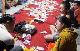 Triệt phá tụ điểm đánh bạc có người đưa đón, cảnh giới