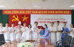 Người bệnh ghép thận đầu tiên tại Bệnh viện Việt Nam - Thụy Điển Uông Bí được xuất viện