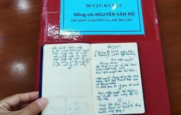 Bàn giao di vật, kỷ vật cho thân nhân liệt sĩ