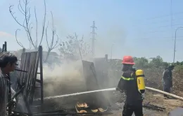 Cháy nhà ở kết hợp kinh doanh ở tỉnh Bình Định