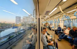 Từ 25/4, Metro Bến Thành - Suối Tiên chạy đến 23h chở khách dịp lễ 30/4