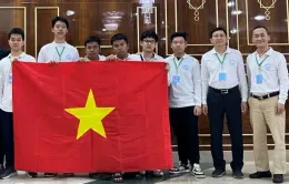 Cả 6 học sinh Việt Nam giành Huy chương Vàng Olympic Giao lưu Toán học