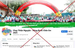 Cảnh báo giả mạo giải chạy thiện nguyện "Nâng bước chân em"