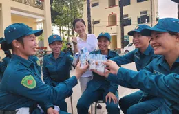 TH true MILK tiếp sức chiến sĩ diễu binh ngay trên thao trường, sẵn sàng cho Đại lễ 30/4