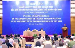Công bố quyết định đặc xá năm 2025: Hơn 8.000 người được đặc xá