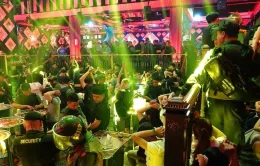 Hơn 200 cảnh sát triệt phá tụ điểm sử dụng ma túy quy mô lớn
