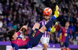 Barcelona ngược dòng thắng Valladolid, sẵn sàng tái đấu Inter Milan