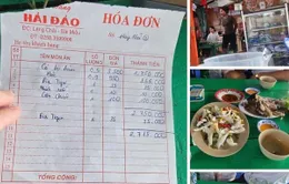 Lập đoàn kiểm tra vụ con cá 0,5kg giá gần 1,8 triệu đồng ở Nha Trang